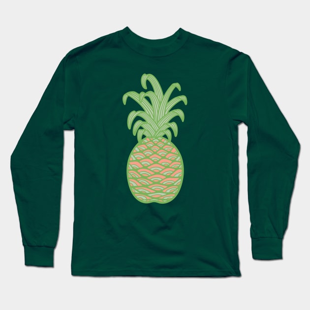 Good Luck Pineapple - UnBlink Studio by Jackie Tahara Long Sleeve T-Shirt by UnBlink Studio by Jackie Tahara